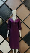 FF Roman Silk Straight Cut Designer Kurtis Catalog